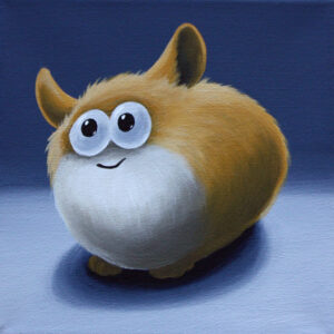 Corgii II, 15x15 cm