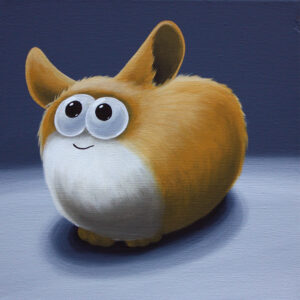 Corgii VI, 20x20 cm