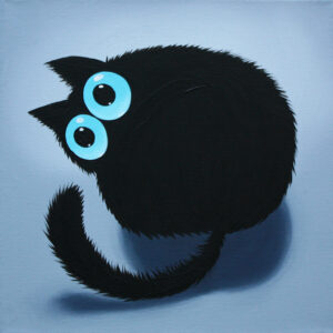 Katzi III, 20x20 cm