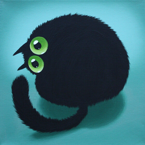 Katzi VII, 20x20 cm