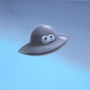 Ufo VI, 15x15 cm